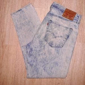 LEVI'S 501 CT DISTRESSED JEANS
